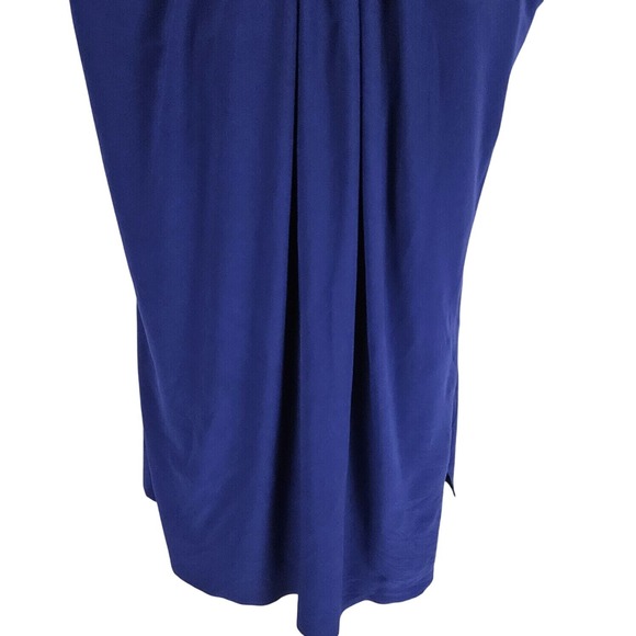 MAGICSUIT Womens‎ 22W Estilo Swimsuit Dress Blue Indigo One Piece Gold Detailing